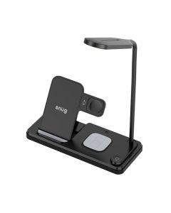 Snug Wireless 4-In-1 LED Lamp Charger 15W - Black