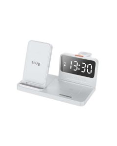 Snug 4-In-1 Wireless Stand Charger 15W - White