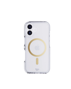 Tech21 EvoCrystal MagSafe Case Apple iPhone 17 Metallic Gold Sold By Technomobi