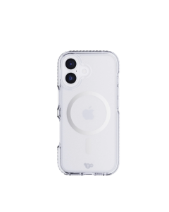 Tech21 EvoCrystal MagSafe Case Apple iPhone 17 Metallic Silver Sold By Technomobi