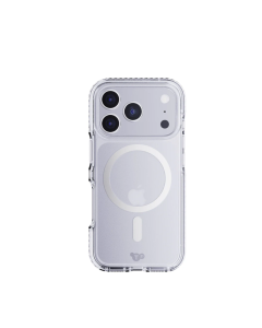 Tech21 EvoCrystal MagSafe Case Apple iPhone 17 Pro Metallic Silver By Technomobi