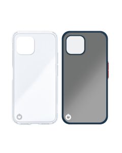 Toni Twin Prism/Merge Case Apple iPhone 13 mini in Clear and blue sold by technomobi