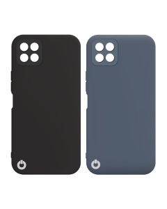 Toni Twin Silicone Case Huawei Nova Y60 in Black and Blue sold by Technomobi