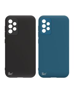 Toni Twin Silicone Case Samsung Galaxy A33 5G - Black/ Blue