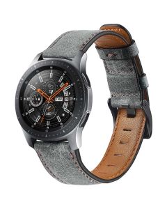Toni Genuine Leather Watch Strap 22mm in Grey sold by Technomobi