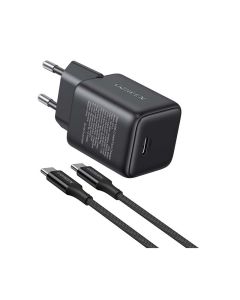 UGREEN 1 Port 30W PD Wall Charger With Cable - Black