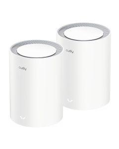 Cudy AX3000 Wi-Fi 6 Mesh Kit 2 Pack - White Sold By Technomobi