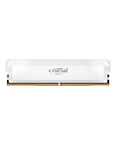 Crucial Pro Overclocking 32GB 6000Mhz DDR5 Desktop Memory White Sold By Technomobi