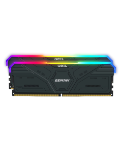 Geil Gemini RGB 32GB KIT(2X16GB) 6000MHz DDR5 Desktop Gaming Memory - Grey Sold By Technomobi