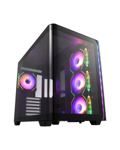 FSP M580 ATX Gaming Chassis - Black Sold By Technomobi