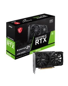 MSI Nvidia GeForce RTX 3050 Ventus 2X 6G OC GDDR6 96-BIT Graphics Card Sold By Technomobi