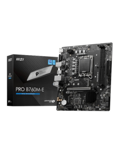 MSI B760M-E PRO DDR5 LGA1700 M-ATX Motherboard Sold By Technomobi