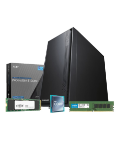 PCBuilder Intel i5-12400 OFFICE MASTER Core Windows 11 Pro Desktop PC