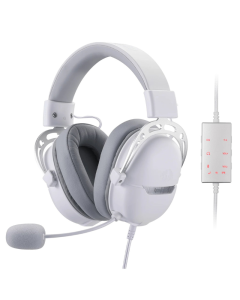 Redragon Over-Ear AURORA Gaming Headset  White Sold By Technomobi