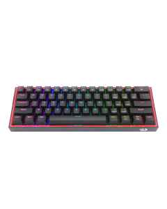 Redragon K617 FIZZ 60% Wired RGB Gaming Keyboard - Black Sold By Technomobi
