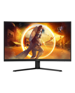 AOC-CQ32G4VE Gaming Monitor Curved 32 Inch VA QHD Sold By Technomobi