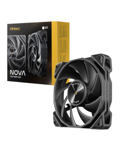 Antec NOVA 120 PWM Fan with Speed Controller - Black Sold By Technomobi