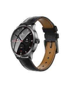 Volkano Career Series Smart Watch with Wireless Charging - Black