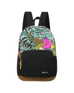 Volkano Hawk Backpack Black/Floral