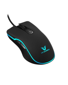 VX Gaming Hypnos Series Gaming Mouse with Rainbow Lighting Black Sold By Technomobi