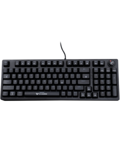 VX Gaming Warborn RGB TKL Mechanical Keyboard - Black Sold By Technomobi