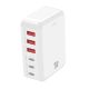 Supa Fly 114W 6 Port Smart Charging Station - White