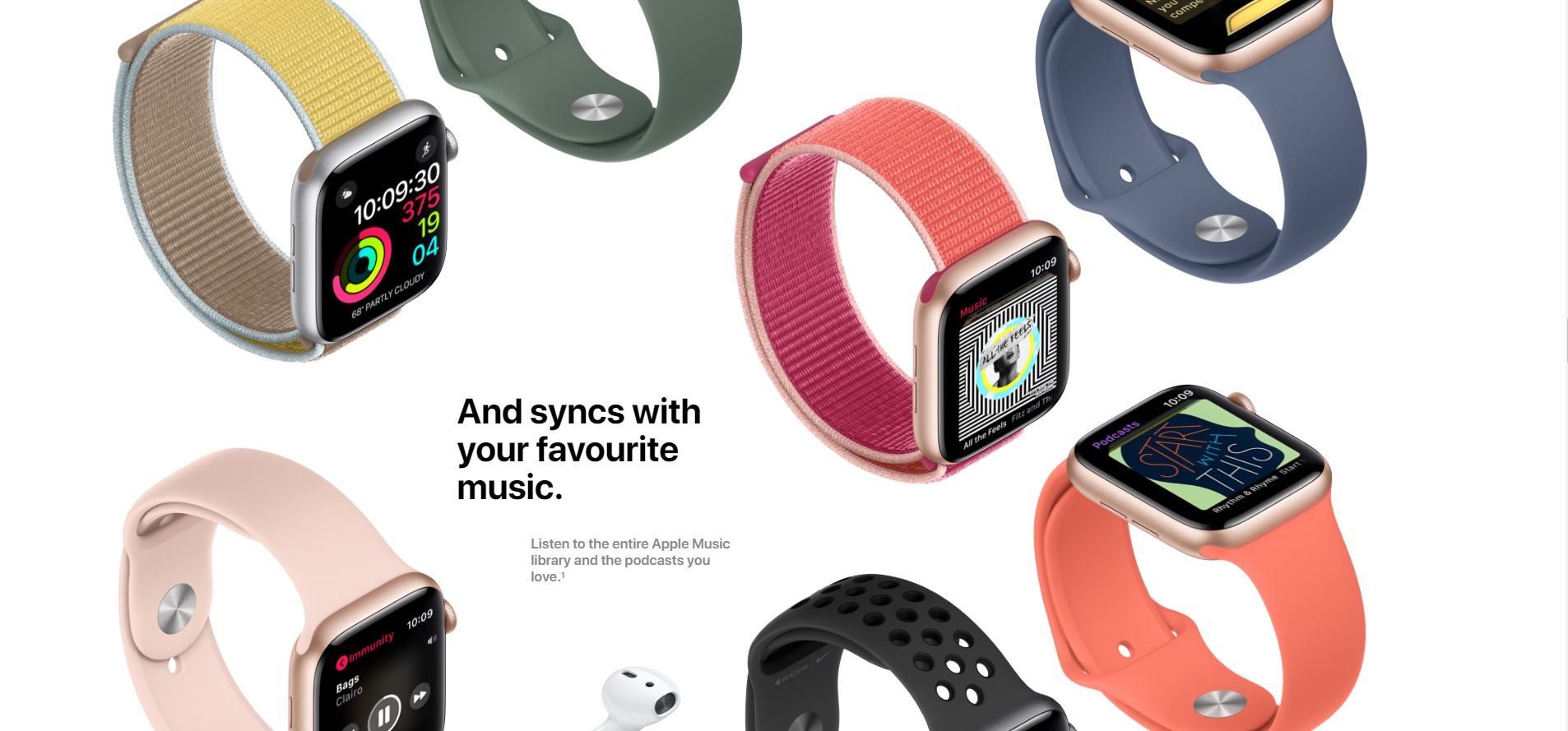 apple watch 5 gps and cellular 44mm