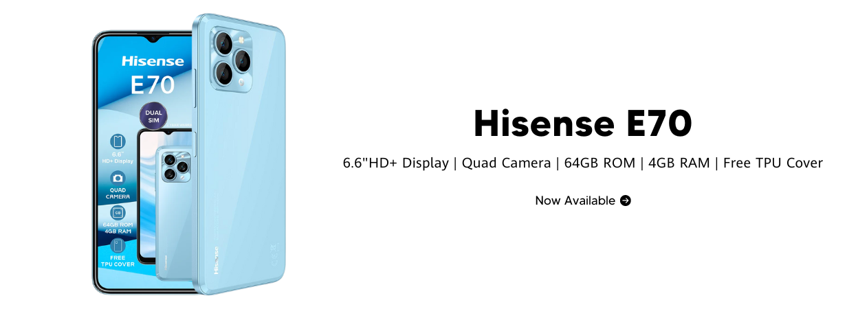 Shop latest Hisense original products in South Africa by Technomobi