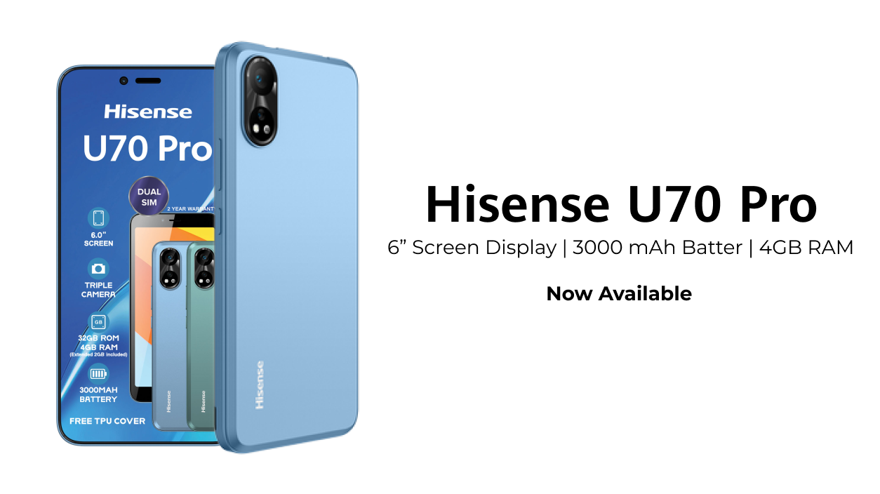 Shop latest Hisense original products in South Africa by Technomobi