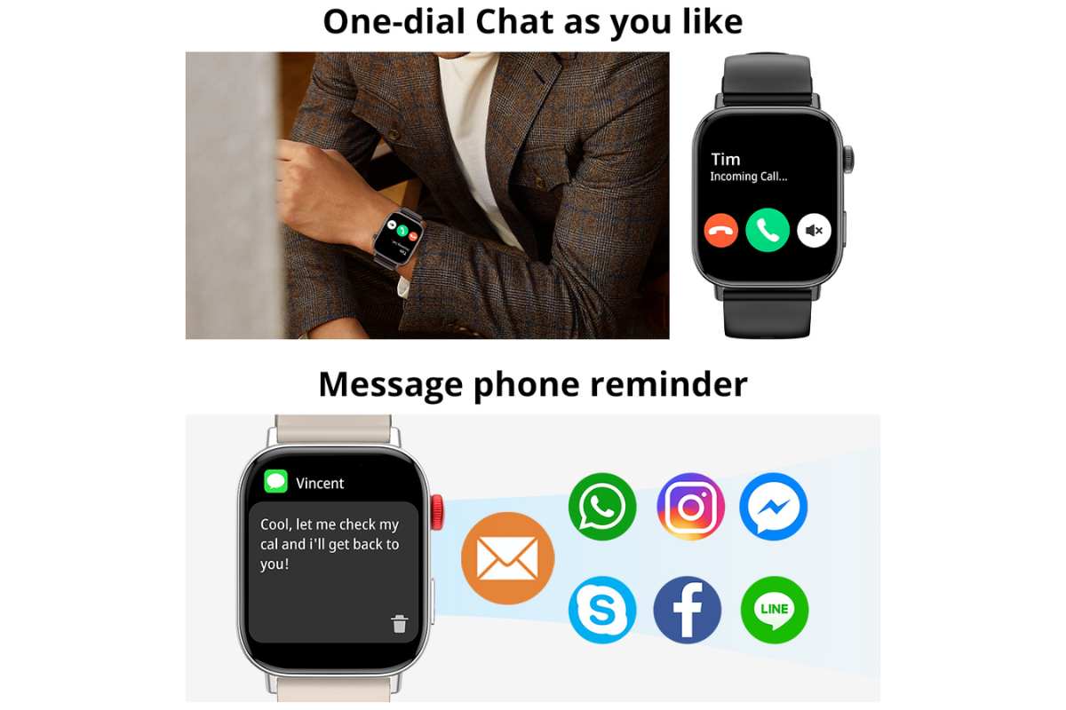 COLMI_C8_Max_Smartwatch_1.93_inch_Big_Touch_Screen_Smart_Watch_-_Black