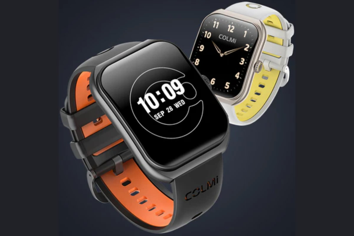 COLMi_P86_Smart_Watch_1.93_inch_AMOLED_Display_-_Black