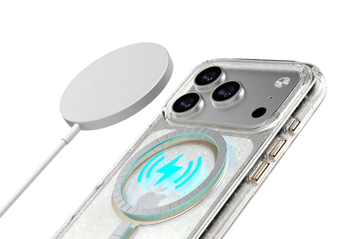 Speck_Presidio_Lux_Glitter_MagSafe_Apple_iPhone_17_Pro_Case_-_Clear