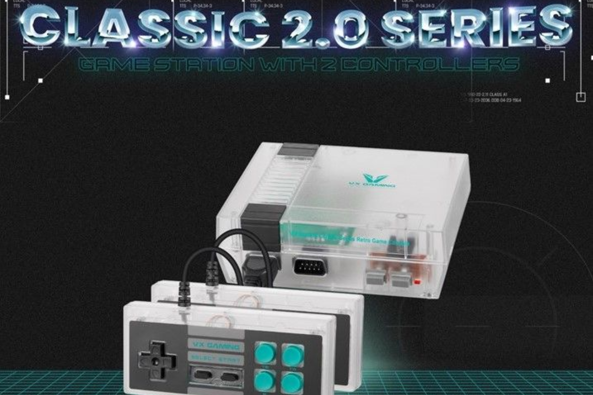 VX_Gaming_Classic_2.0_Series_Game_Station_With_2_Controllers_-_Clear